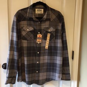 Plaid Flannel Shirt NWT